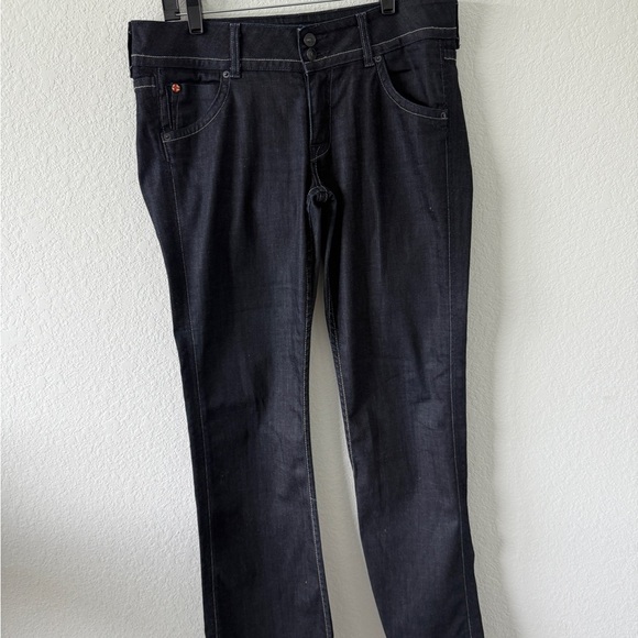 Hudson Jeans Denim - Hudson Jeans Dark Wash Denim -USA